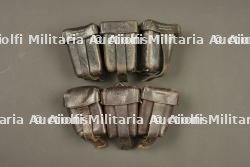 Lot de 2 cartouchières allemandes M1909. Lot of two German Model 1909 ammunition pouches