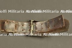 Ceinturon Württemberg M1915 avec boucle Prusse et porte baïonnette. Württemberg Model 1915 belt with Prussian buckle and bayonet frog — miniature 2