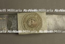 Ceinturon Württemberg M1915 avec boucle Prusse et porte baïonnette. Württemberg Model 1915 belt with Prussian buckle and bayonet frog — photo 6