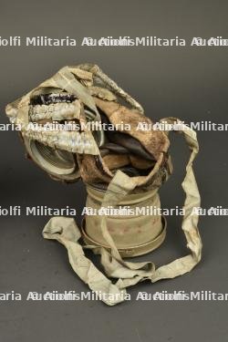 Masque anti gaz allemand Lederschutzmaske 1917. German Lederschutzmaske 1917 gas mask — miniature 3