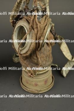 Masque anti gaz allemand Lederschutzmaske 1917. German Lederschutzmaske 1917 gas mask — miniature 5