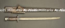 Baïonnette anglaise 1907 avec porte fourreau cuir. British Pattern 1907 bayonet with leather frog