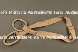 Sangle de mitrailleur MG08 ersatz en ortie. Ersatz MG08 machine gunner’s sling made of nettle fiber. — miniature 2