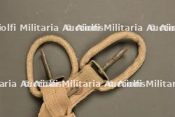 Sangle de mitrailleur MG08 ersatz en ortie. Ersatz MG08 machine gunner’s sling made of nettle fiber. — miniature 3