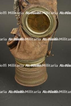 Masque anti gaz allemand Lederschutzmaske 1917. German Lederschutzmaske 1917 gas mask — photo 5