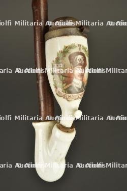 Pipe Kronprinz et paquet de tabac allemand. Kronprinz pipe and German tobacco packet — photo 4