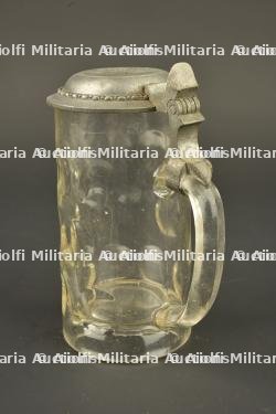 Lot allemand chope, quart et couverts. German lot including stein, drinking cup and cutlery — photo 3
