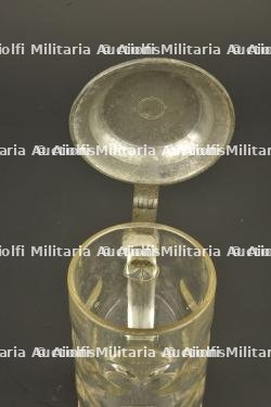 Lot allemand chope, quart et couverts. German lot including stein, drinking cup and cutlery — photo 5