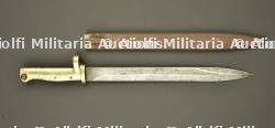 Baïonnette ersatz EB21 à poignée laiton. Ersatz bayonet EB21 with brass hilt — photo 1