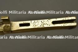 Baïonnette ersatz EB21 à poignée laiton. Ersatz bayonet EB21 with brass hilt — miniature 3