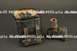 Lunette ZF12 pour mitrailleuse MG08 dans son étui. ZF12 scope for MG08 machine gun with its case.