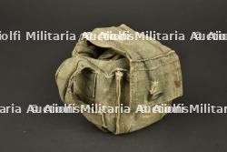 Pochette en toile pour cartouche anti-gaz de rechange. Canvas pouch for spare anti gas filter canister — miniature 2