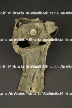 Pochette en toile pour cartouche anti-gaz de rechange. Canvas pouch for spare anti gas filter canister — photo 4