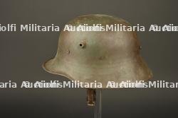 Casque allemand Stahlhelm M1918. German Model 1918 Stahlhelm helmet — photo 11