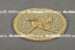 Insigne de mitrailleur allemand. German machine gunner badge