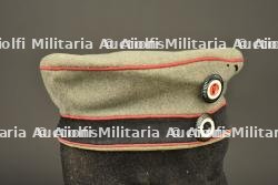 Mutze feldgrau de Pionnier ou Artilleur de la Garde. Feldgrau Mütze of a Guard Pioneer or Guard Artillery soldier. — photo 8