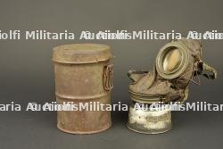 Masque anti gaz allemand Lederschutzmaske 1917. German Lederschutzmaske 1917 gas mask