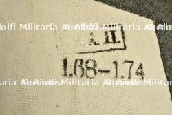 Capote allemande feldgrau M1915 d'un artilleur bavarois. German feldgrau Model 1915 greatcoat of a Bavarian artilleryman. — photo 3