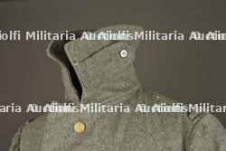 Capote allemande feldgrau M1915 d'un artilleur bavarois. German feldgrau Model 1915 greatcoat of a Bavarian artilleryman. — miniature 5