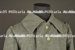 Capote allemande feldgrau M1915 d'un artilleur bavarois. German feldgrau Model 1915 greatcoat of a Bavarian artilleryman. — photo 6