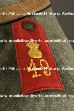 Feldrock 07-14 d'un sous officier du 49 Feldartillerie du Württemberg. Model 1907/14 Feldrock tunic of a non-commissioned officer of the 49th Württemberg Field Artillery Regiment. — photo 11