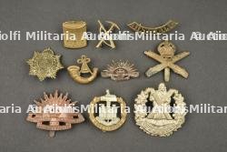 Lot de 10 insignes australiens et anglais. Lot of 10 Australian and British badges