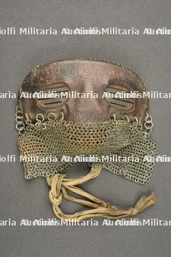 Masque pare éclats loup de tankiste anglais et français. British and French splinter masks for tank crews