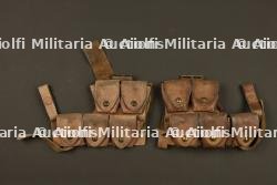 Paire de cartouchières australiennes pattern 1915. Pair of Australian Pattern 1915 ammunition pouches