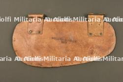 Banane porte outil individuel australien en cuir. Australian leather waist pouch for entrenching tool