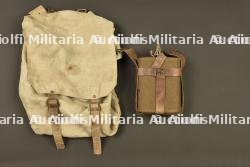 Sac à dos et bidon australiens pattern 1915. Australian Pattern 1915 backpack and canteen