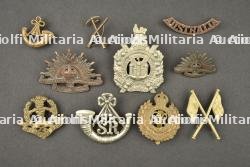 Lot de 10 insignes australiens et anglais. Lot of 10 Australian and British badges