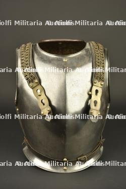 Cuirasse de cuirassier troupe 1858. Troop cuirassier breastplate 1858
