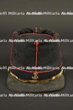 Casquette de marsouin Second Empire. Second Empire “marsouin” (colonial infantryman) forage cap.