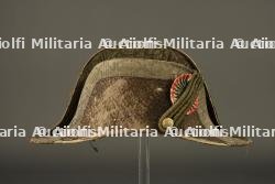 Bicorne officier marine impériale. Imperial Navy officer’s bicorne.
