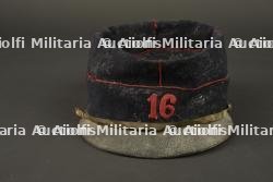 Képi 1884 16ème d'artillerie. Kepi model 1884 of the 16th Artillery Regiment.