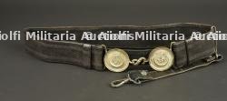 Ceinturon 1931 administrateur des colonies. Colonial administrator’s belt, 1931 pattern.