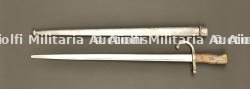 Baïonnette 1874 scolaire. School bayonet model 1874.