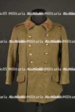 Paletot infanterie coloniale. Colonial infantry greatcoat.