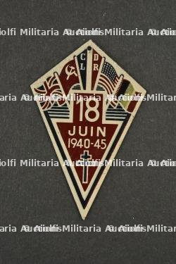 Insigne Résistance. Resistance insignia.