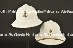 Casques coloniaux 1931. 1931 colonial helmets.
