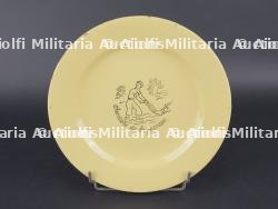 Assiette Chantier de Jeunesse. Youth Work Camps plate.