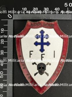 FRANCE Dpt15 INSIGNES FFI. France FFI insignia Department 15