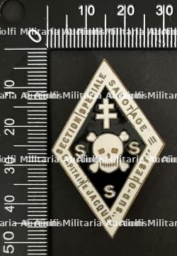 FRANCE Dpt16 INSIGNES FFI. France FFI insignia Department 16