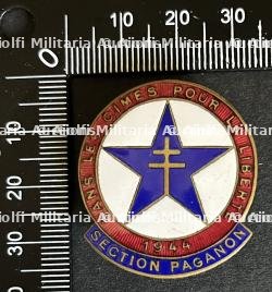 FRANCE Dpt73 INSIGNES FFI. France FFI insignia Department 73
