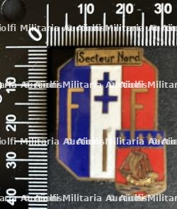 FRANCE Dpt75 INSIGNES FFI. France FFI insignia Departments 75