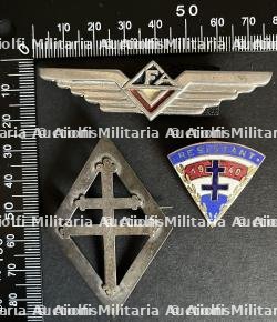 FRANCE Dpt41 et 65 INSIGNES FFI. France FFI insignia Departments 41 and 65