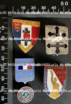 FRANCE Dpt42 et 43 INSIGNES FFI. France FFI insignia Departments 42 and 43