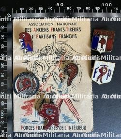 FRANCE INSIGNES FFI MOUVEMENTS. France FFI Movements insignia
