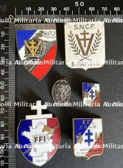 FRANCE INSIGNES FFI MOUVEMENTS. France FFI Movements insignia