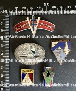 FRANCE Dpt63 INSIGNES FFI. France FFI insignia Department 63